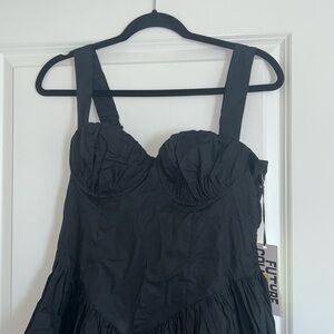 Jeneé Naylor Future Collective Black Dress